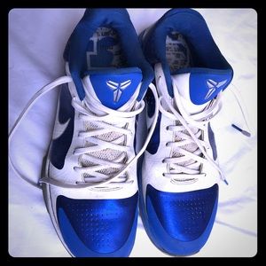 Blue & White Kobe Bryant